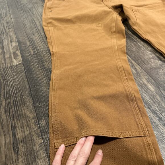 Carhartt Rugged Flex Relaxed Fit Twill Double Front Work Pant Sz 20W BN4296W New - Picture 6 of 8